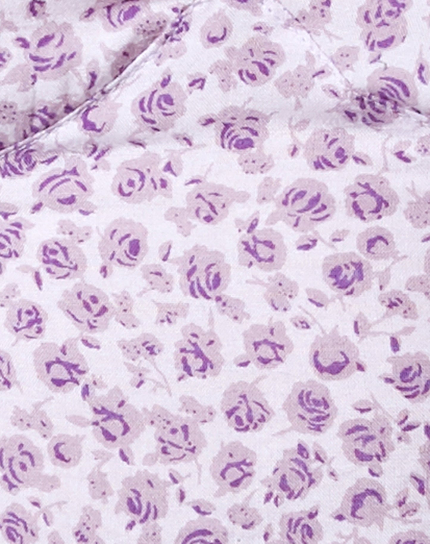 Datri Crop Top in Ditsy Rose Lilac