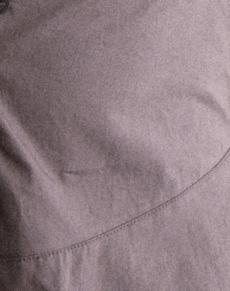 Devlon Blouse in Poplin Peppercorn