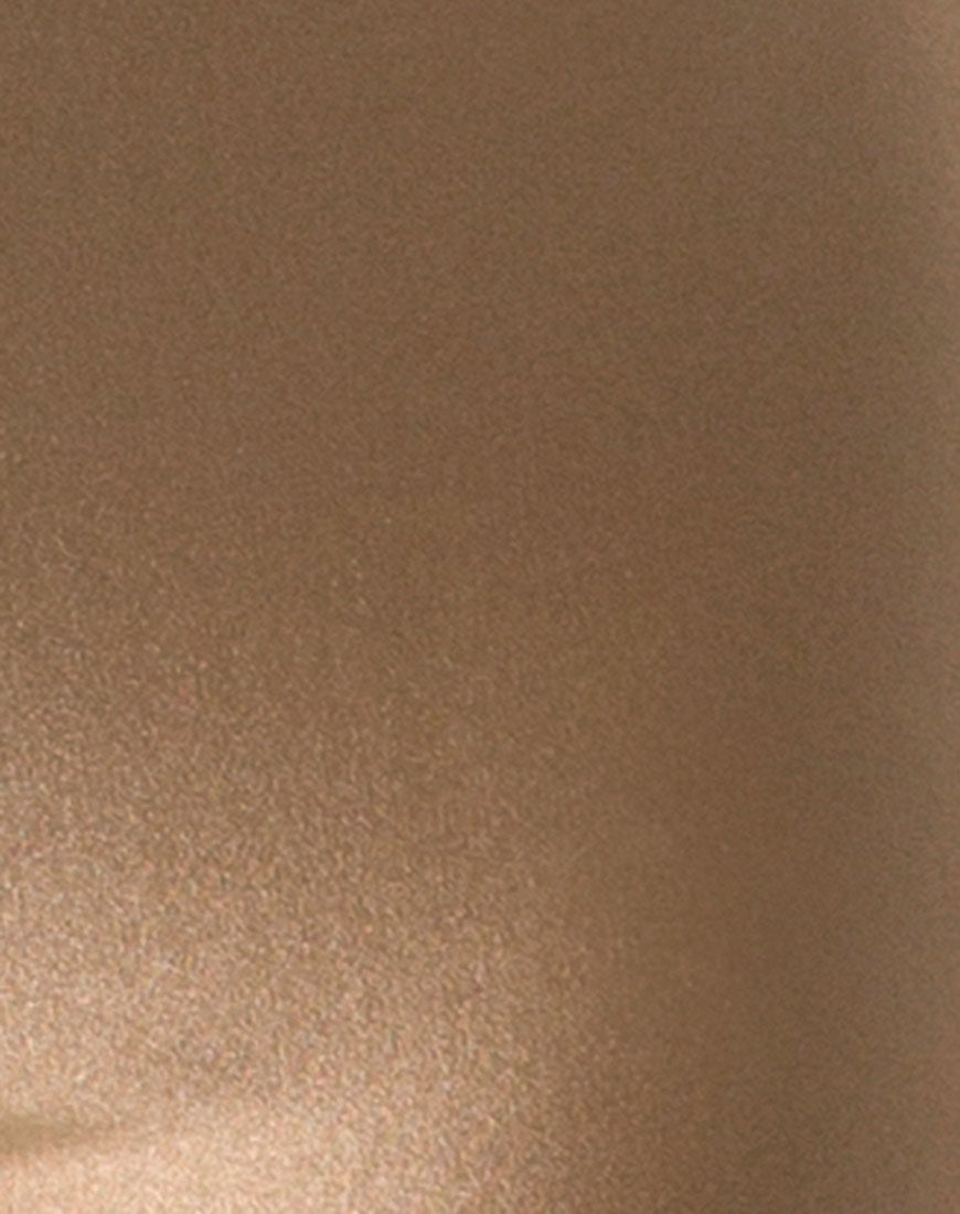 Cycle Short in Nylon Gold