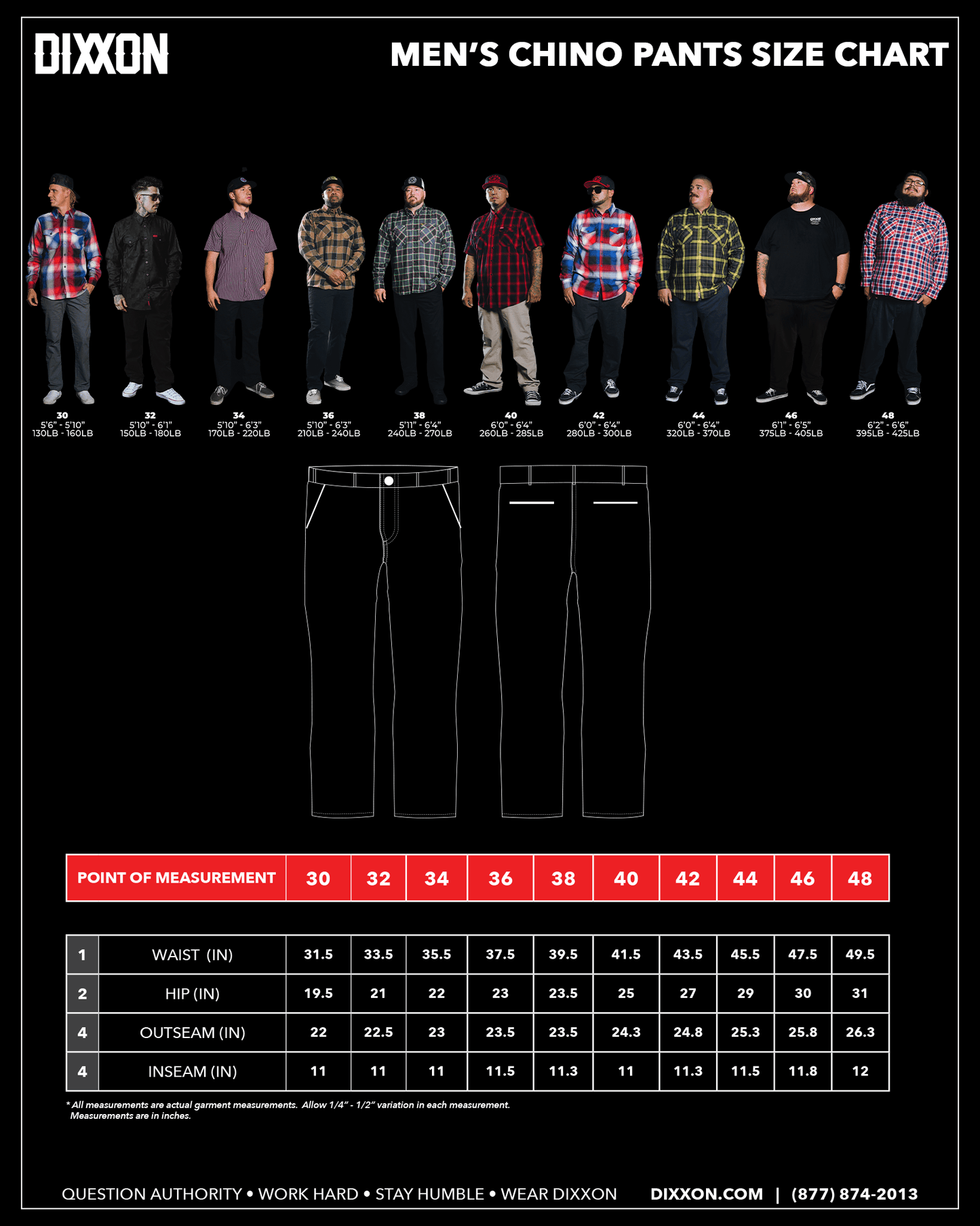 Chino Pants - Brown