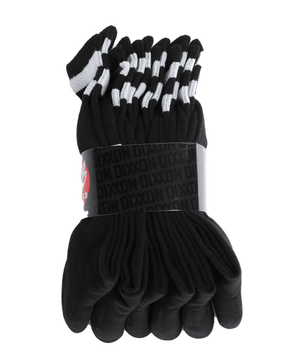 6pk Premium Crew Socks - Black