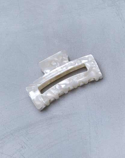 Coria Hair Claw in Ivory