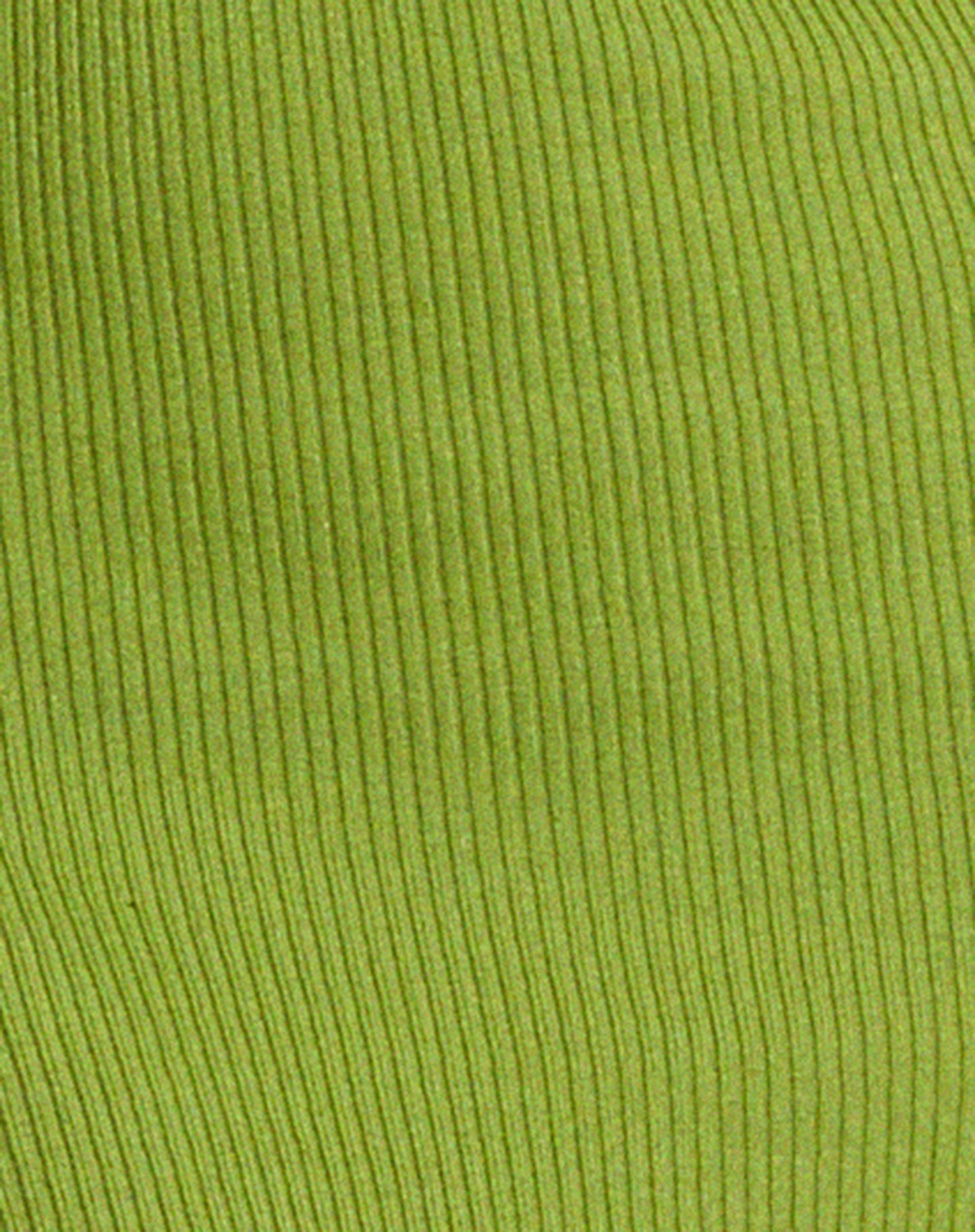 Afiqah Knitted Midi Dress in Golden Lime