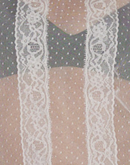 Amrita Unlined Top in Dobby Mesh Cream