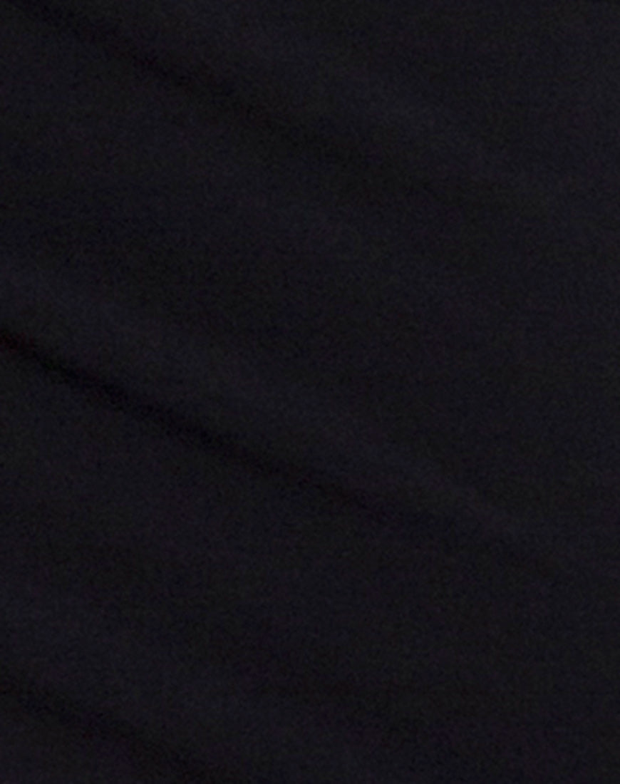 Azzie Bodycon Dress in Black