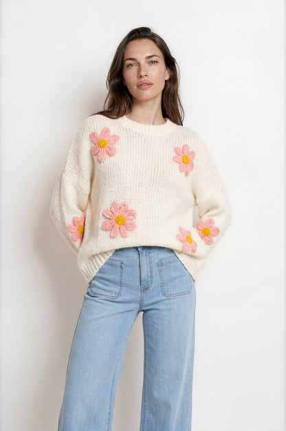 Cindy Wide Leg Jeans in Light Denim