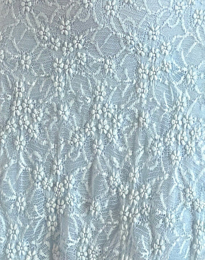 Codami Halterneck Mini Dress in Ice Blue Lace
