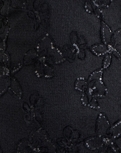 Codami Mini Dress in Sequin Knit Black