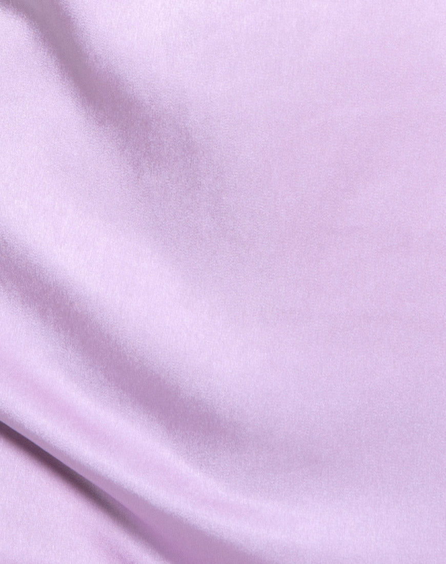 Colaro Slip Dress in Lilac