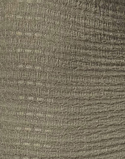 Cosimo Halter Neck Top in Textured Khaki