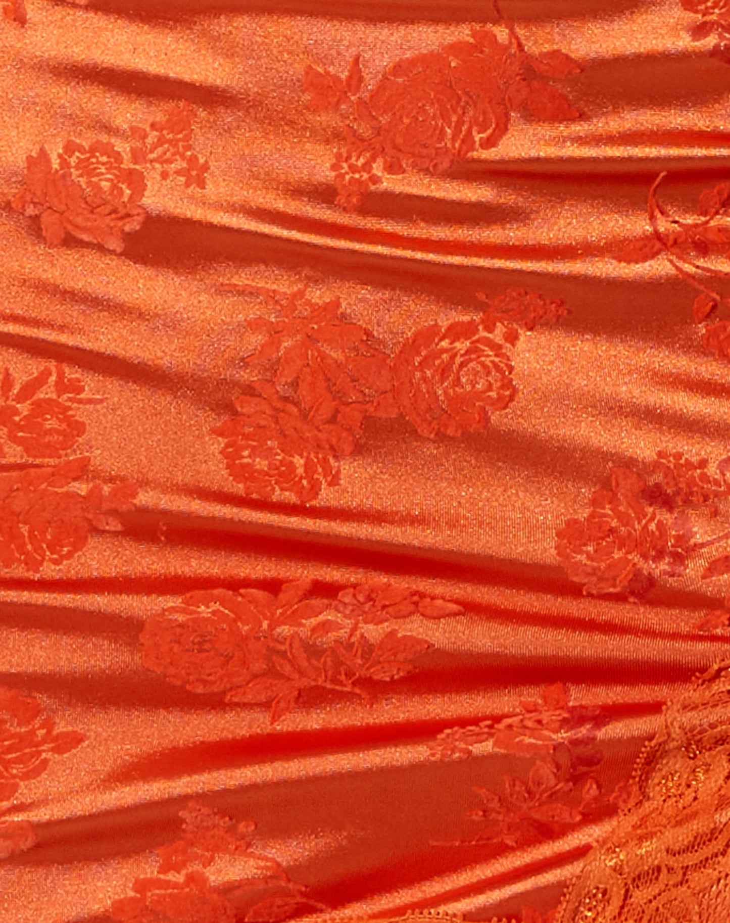 Coti Bodycon Dress in Rose Flock Tangerine