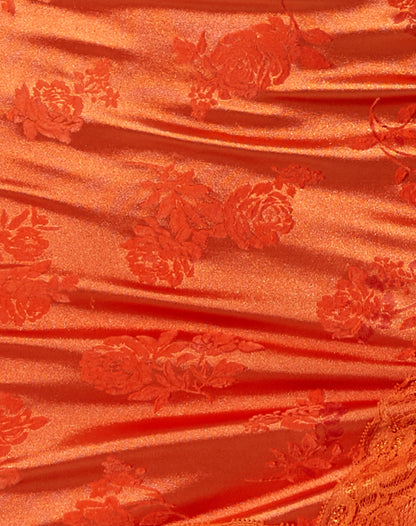 Coti Bodycon Dress in Rose Flock Tangerine