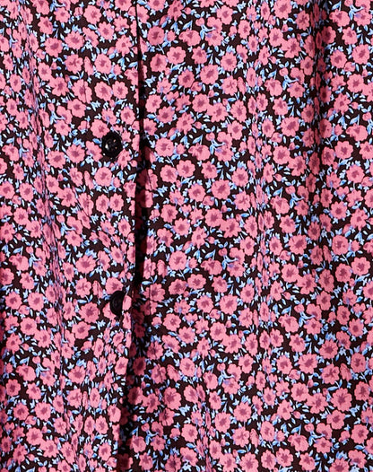 Crosena Swing Dress in Floral Fun Pink