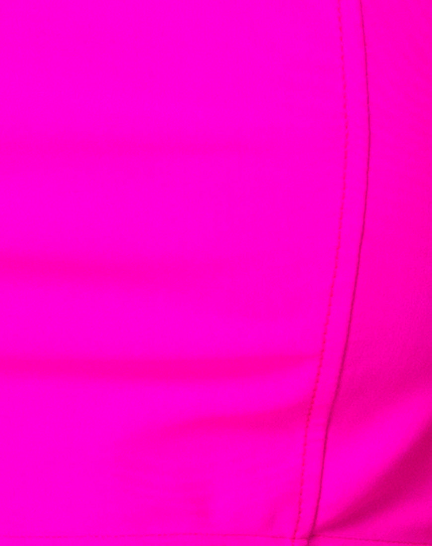 Cycle Short in Neon Pink