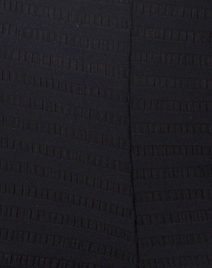 Cycle Short in Black Horizontal Stripe