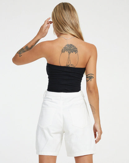 Dad Short in True White