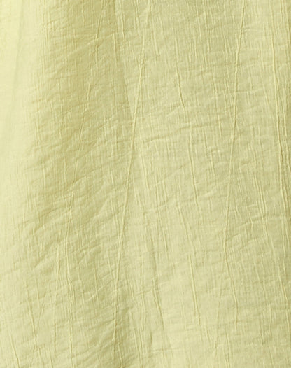 Dael Oversized Shirt in Crinkle Sage