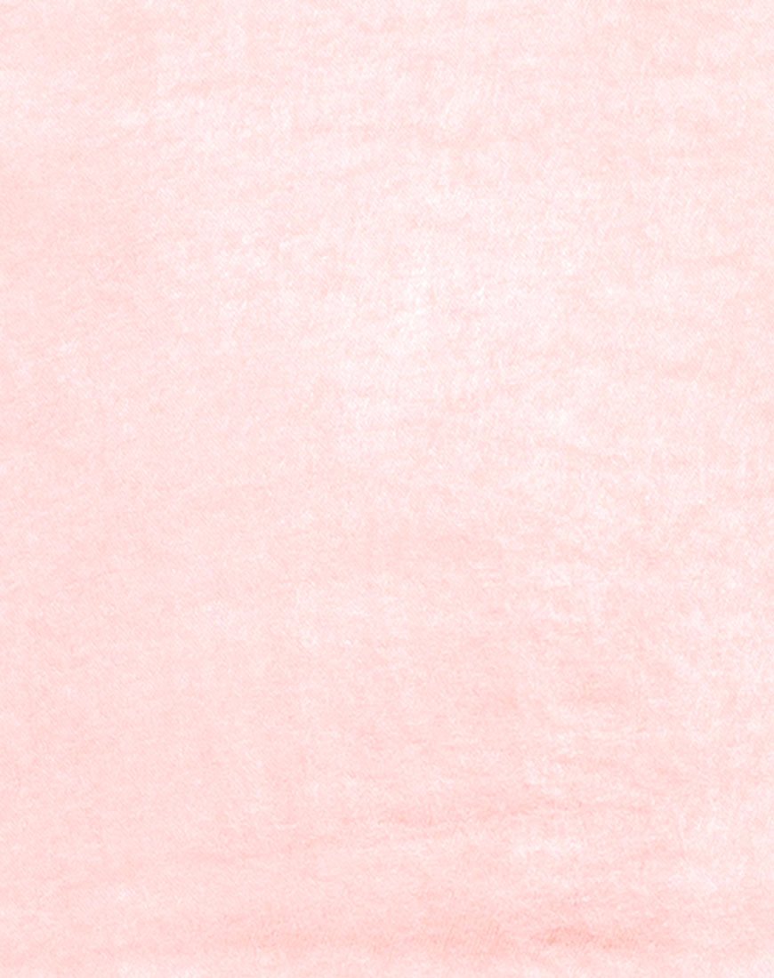 Dahlia Dress in Satin Peach