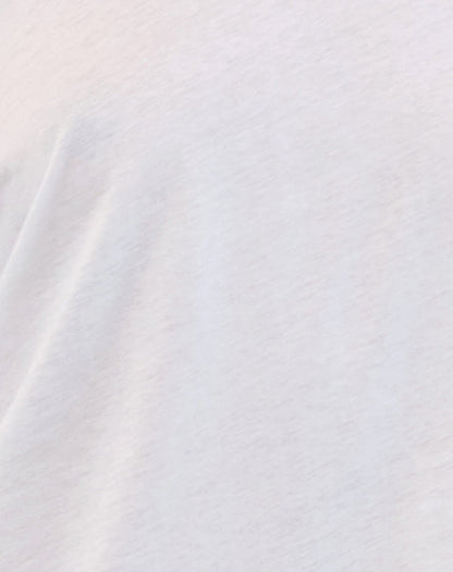 Daman Off Shoulder Basic Jersey Top in White