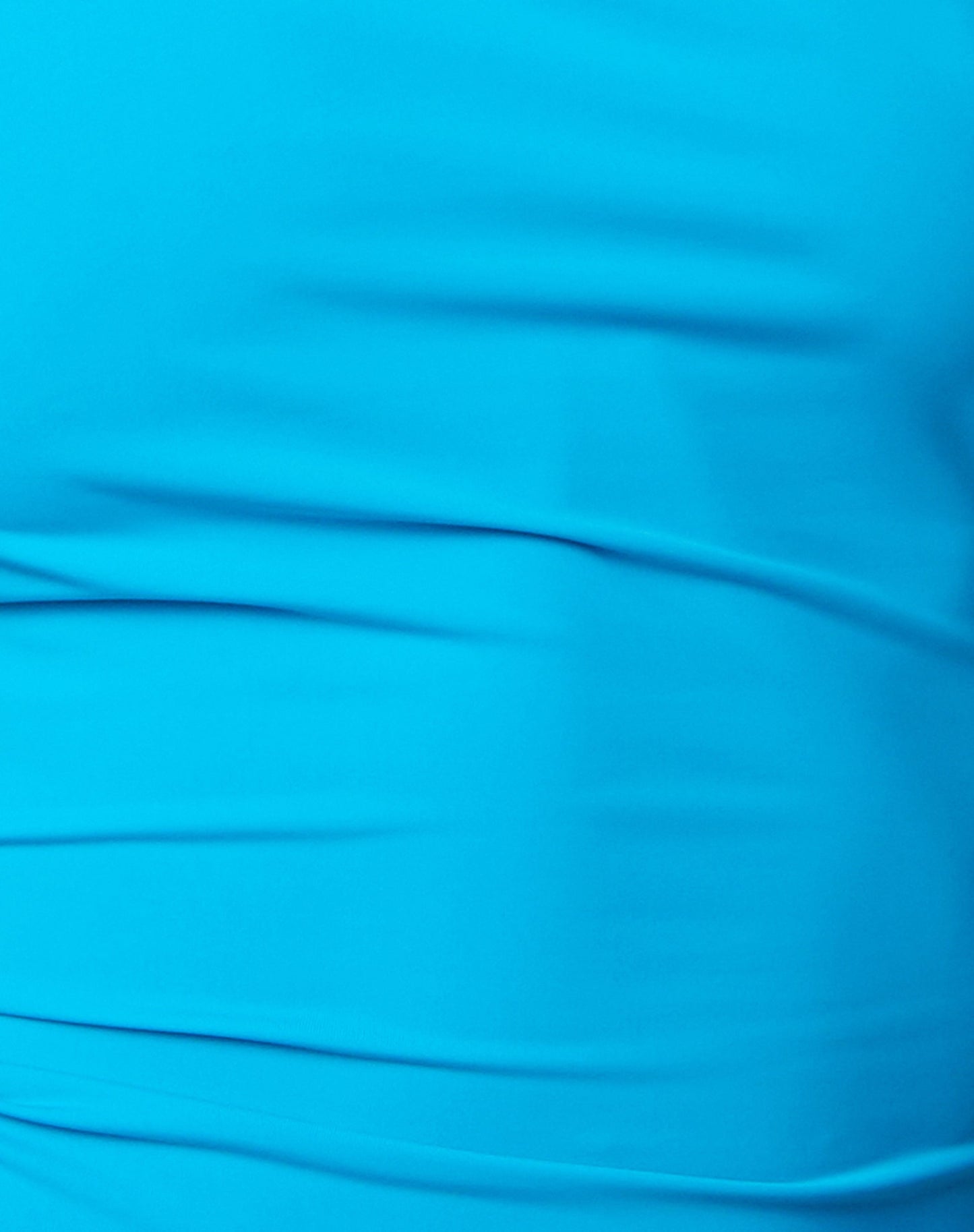 Dannas Asymmetric Top in Aqua Blue