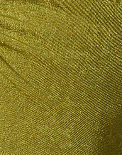 Dapa Crop Top in Crepe Lime