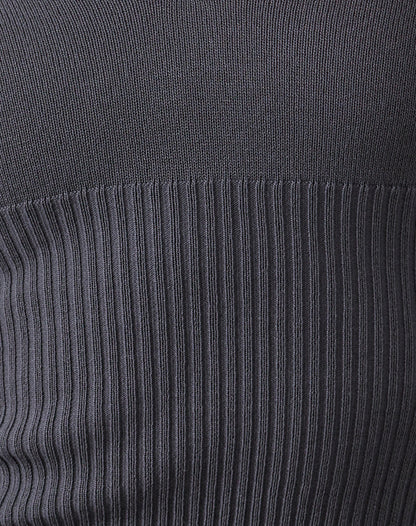 Darya Long Sleeve Knit Top in Slate Grey