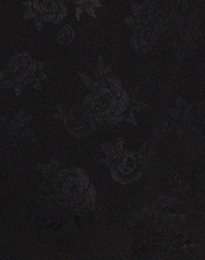 Datista Slip Dress in Satin Rose Black