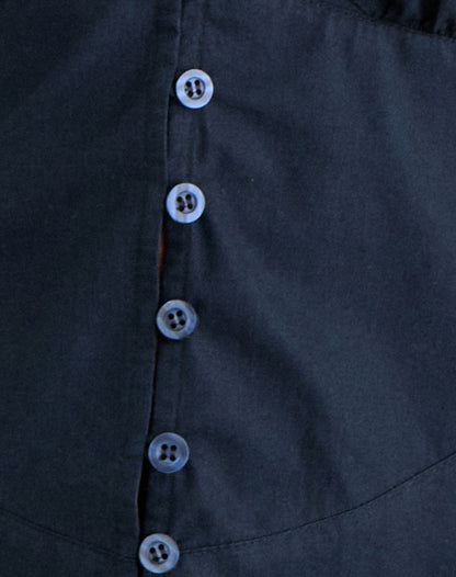 Devlon Blouse in Dark Navy