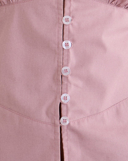 Devlon Blouse in Dusty Rose