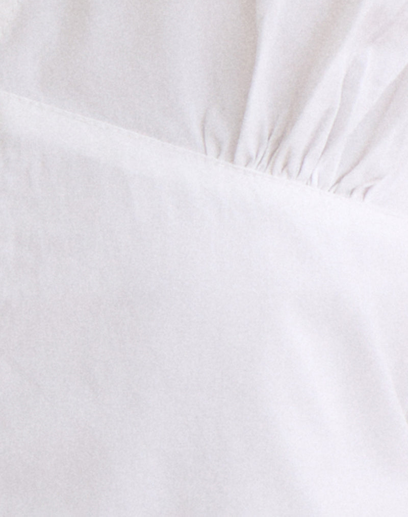 Devlon Blouse in White