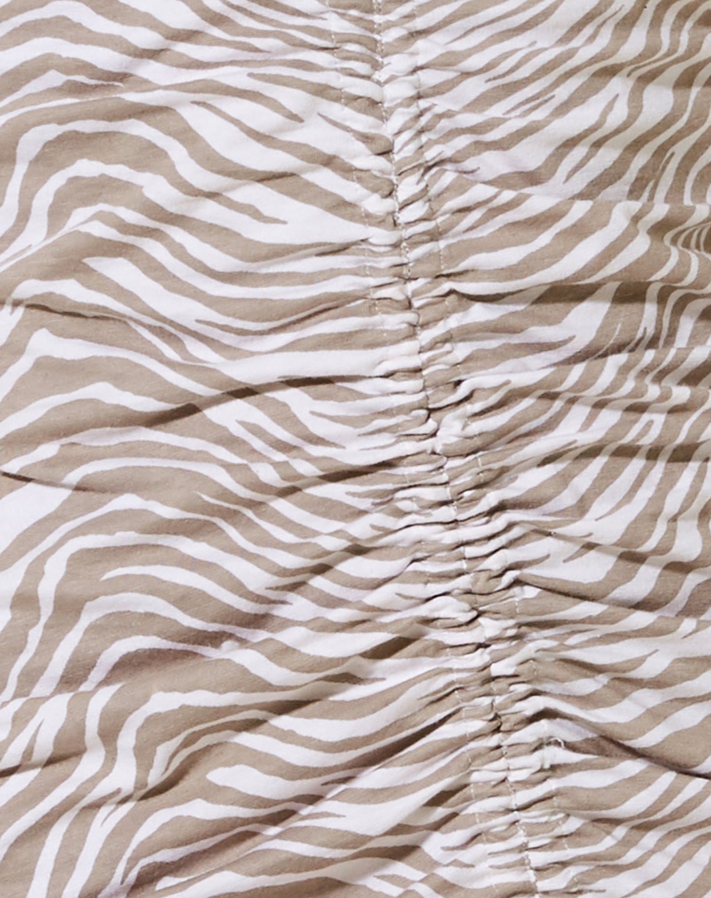Dilada Bodycon Dress in Tonal Zebra