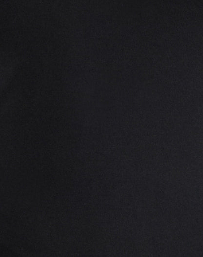 Diya Long Sleeve Twist Back Top in Cupro Black
