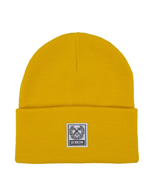 Ribbed Beanie - Mustard