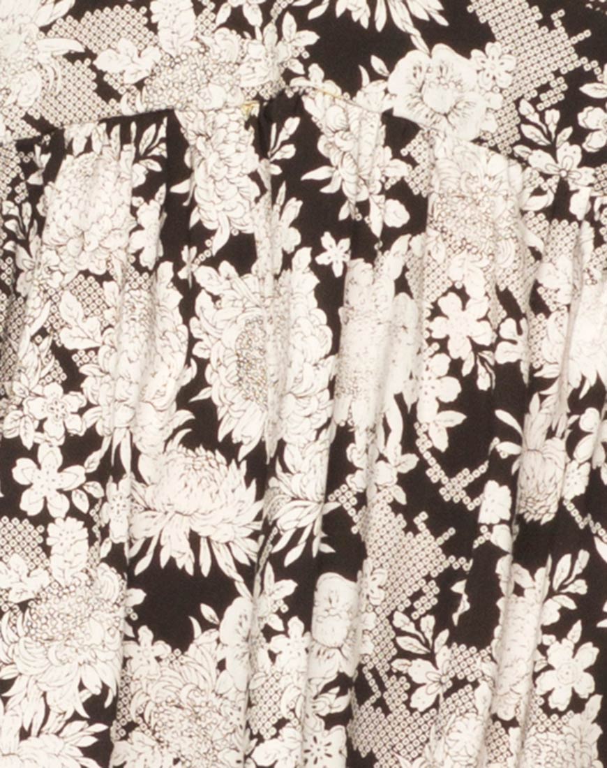 Eclipse Kimono Sleeve Playsuit in Angel Blossom