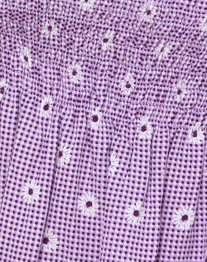 Eldre Dress in Daisy Field Lavender