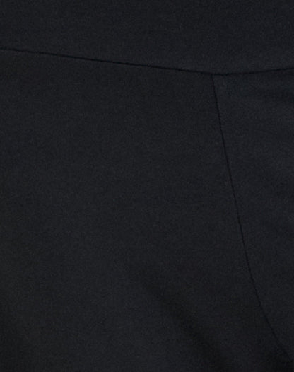 Ano Capri Trousers in Rayon Jersey Black
