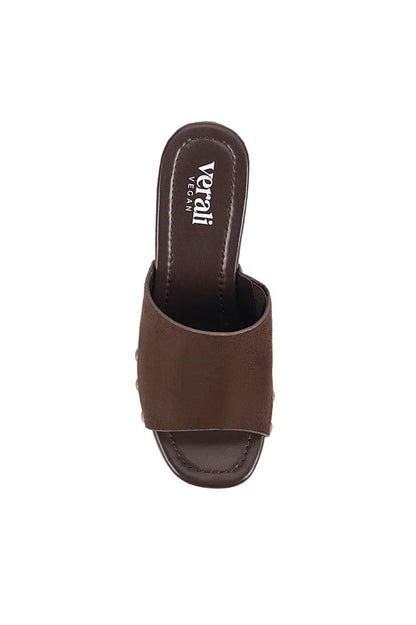 Frankie Clogs - Chocolate Brown Micro