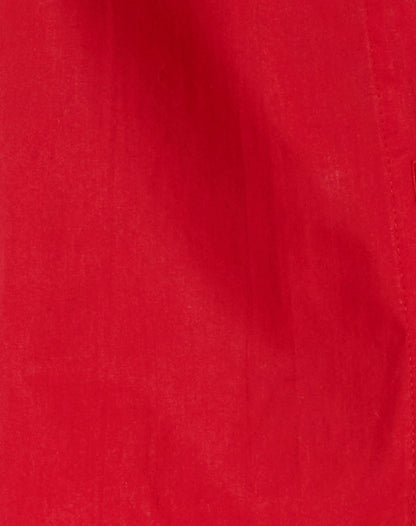 Athene Trouser in Racing Red White Stitch