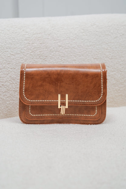 Garner Crossbody Bag - Brown