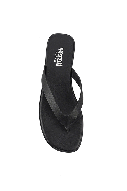Sascha Casual Thongs - Black