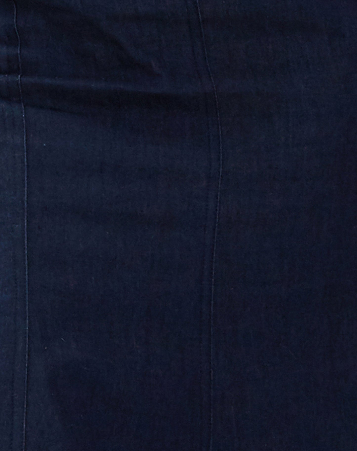 Eames Midi Skirt in Denim Indigo Blue