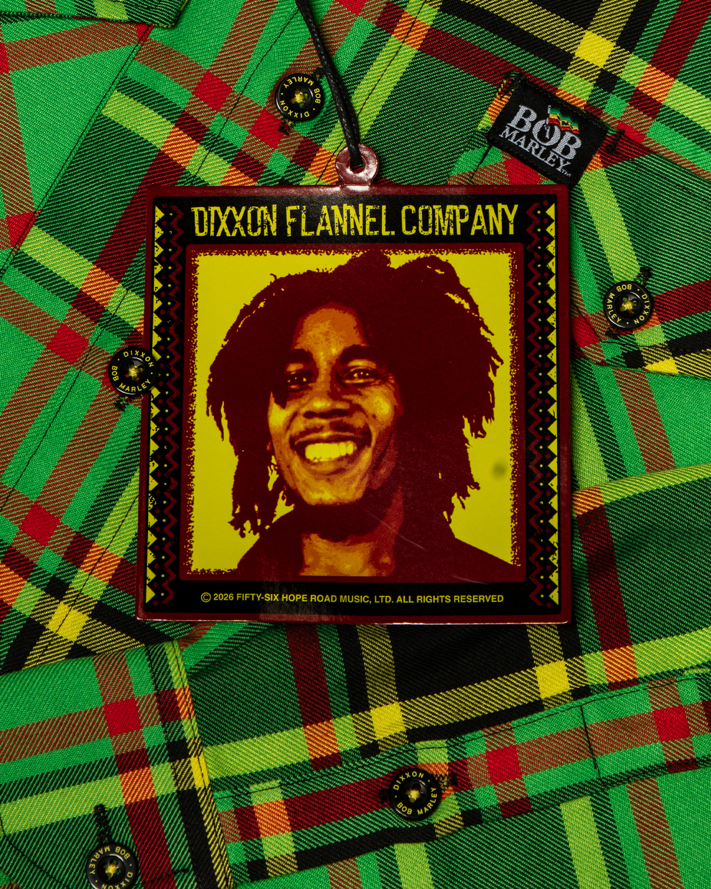 Bob Marley 2026 Flannel