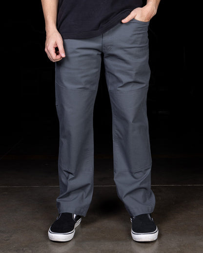 Canvas Work Pants - Gray