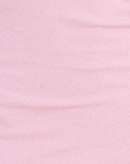 Coti Bodycon Dress in Rib Baby Pink