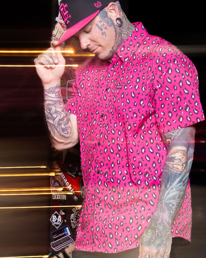Cougar Hunter Party Shirt - Pink