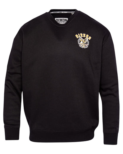 Dive Bomber Crewneck Sweatshirt - Black