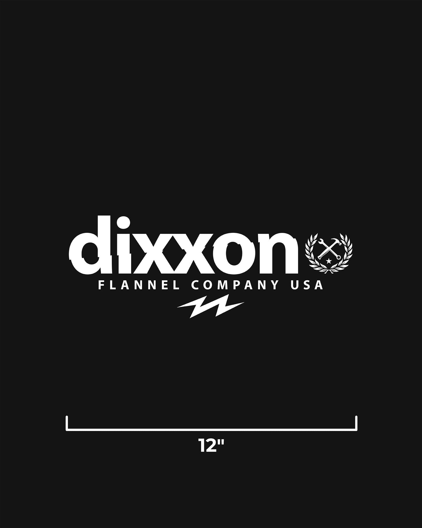 Dixxon Goods 12" Die Cut Sticker