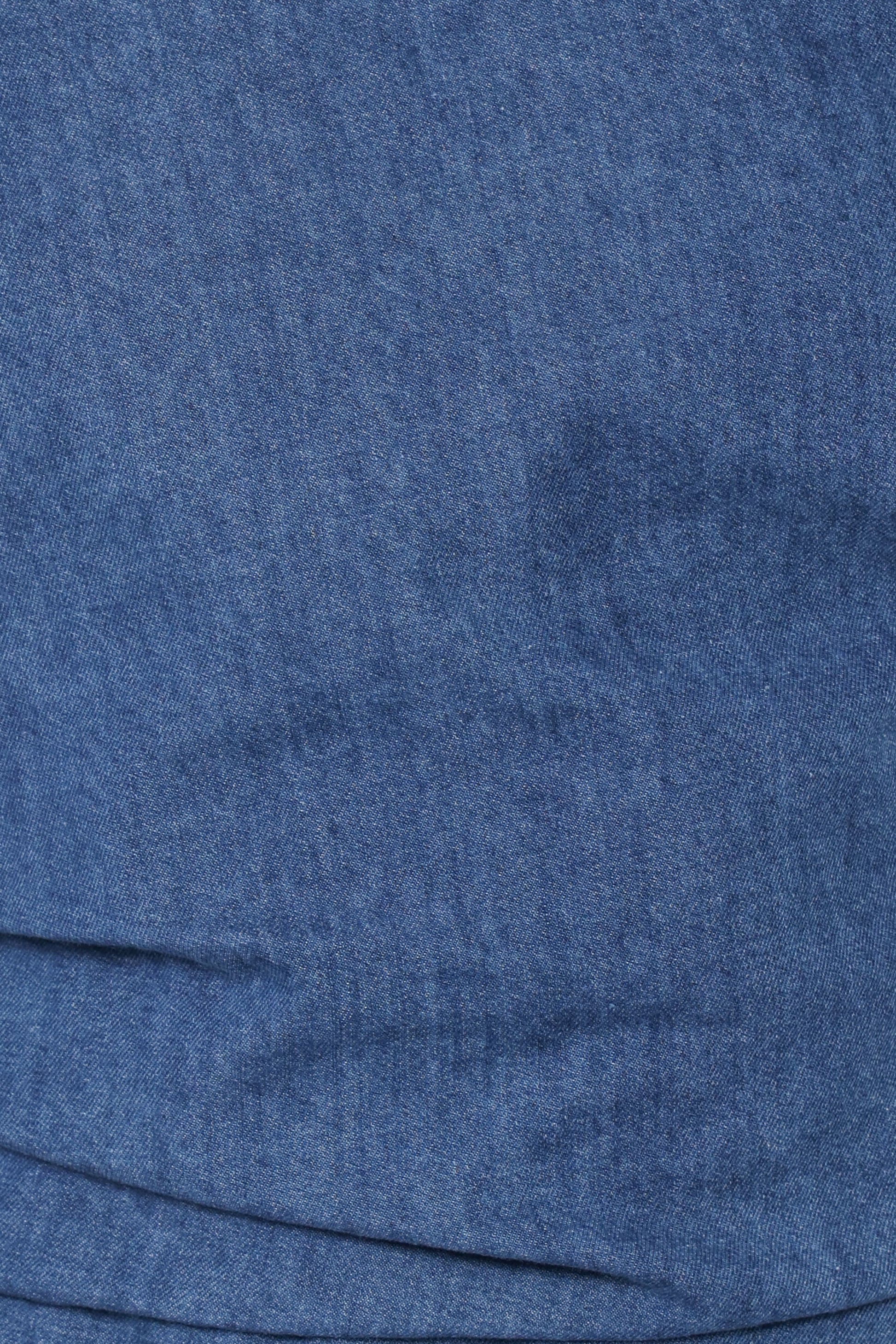 Elvira Mini Dress - Medium Wash Denim