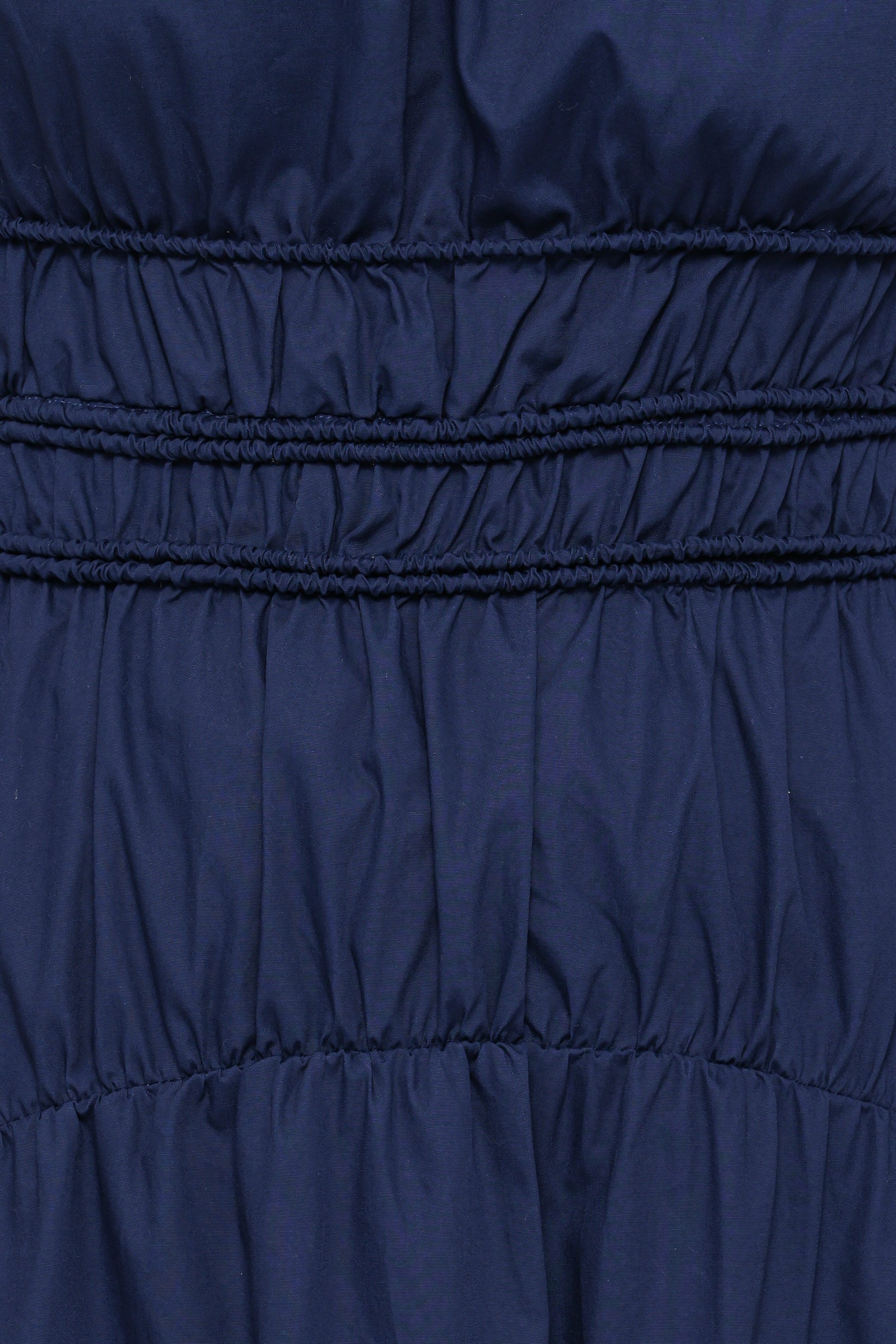 Fern Midi Dress - Navy Blue