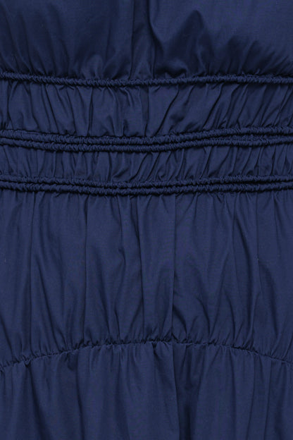 Fern Midi Dress - Navy Blue